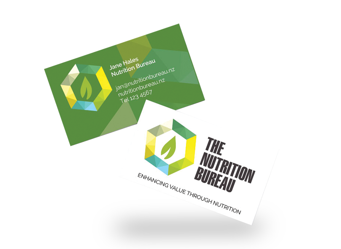 Logo and branding design for Nutrition Bureau in Christchurch, by New Media Design