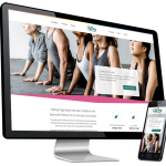 Responsive website design and development for Updog Yoga, by New Media Design